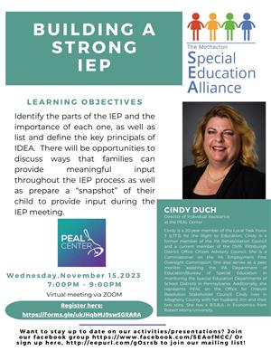 Building A Strong IEP
